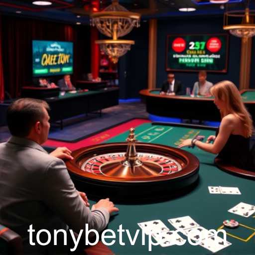 Experience the Thrill of Live Casino Games at TonyBet
