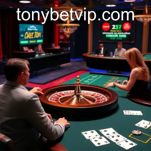 Experience the Thrill of Live Casino Games at TonyBet